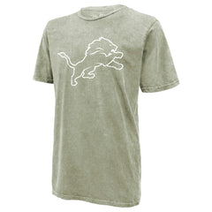 Jahmyr Gibbs Detroit Lions Majestic Threads Mineral Wash Name & Number T-Shirt Moss Green