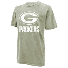 Micah Parsons Green Bay Packers Majestic Threads Mineral Wash Name & Number T-Shirt Moss Green