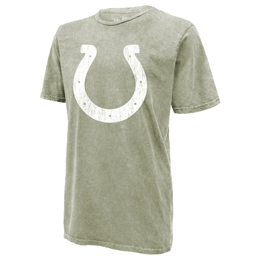 Tyler Warren Indianapolis Colts Majestic Threads Mineral Wash Name & Number T-Shirt Moss Green
