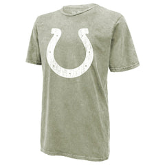 Tyler Warren Indianapolis Colts Majestic Threads Mineral Wash Name & Number T-Shirt Moss Green