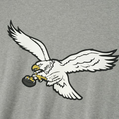 Philadelphia Eagles Fear of God x NFL Unisex 3/4-Sleeve T-Shirt Heather Gray