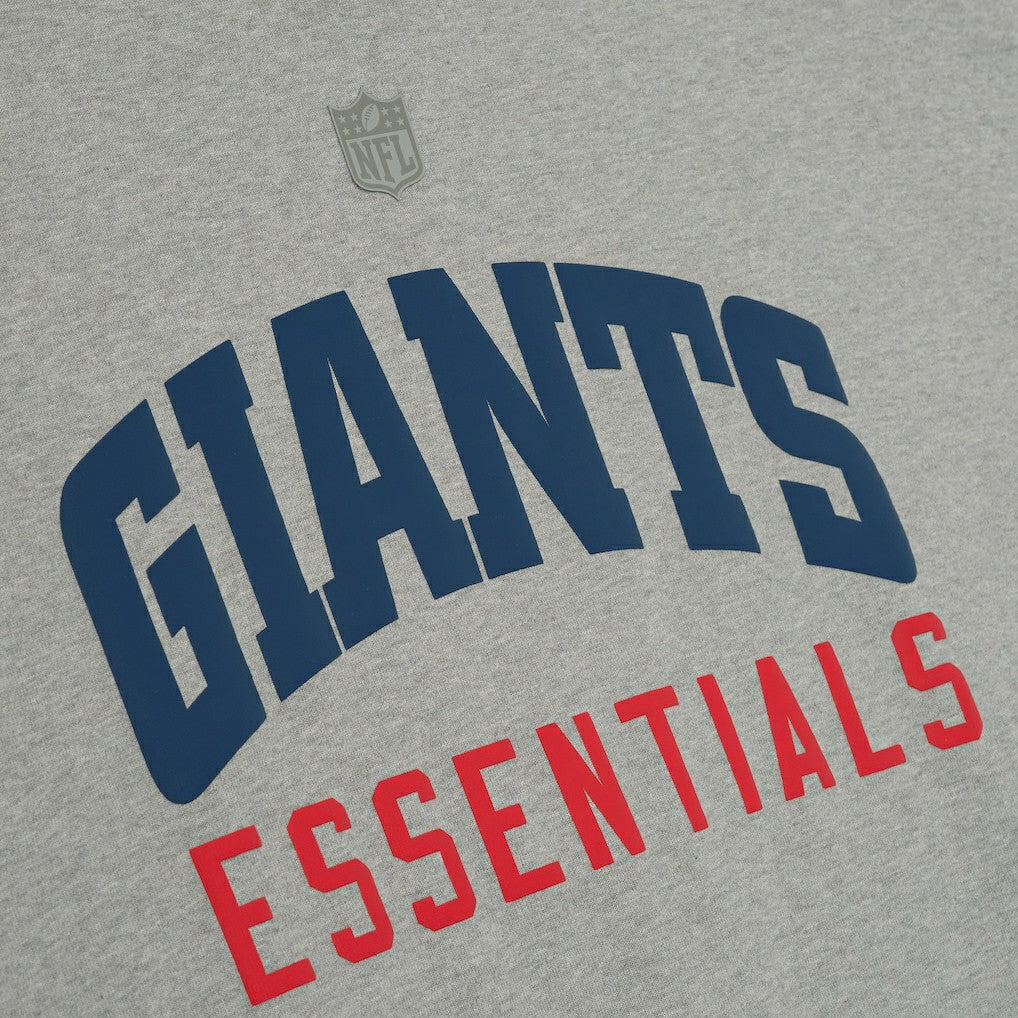 New York Giants Fear of God x NFL Unisex 3/4-Sleeve T-Shirt Heather Gray