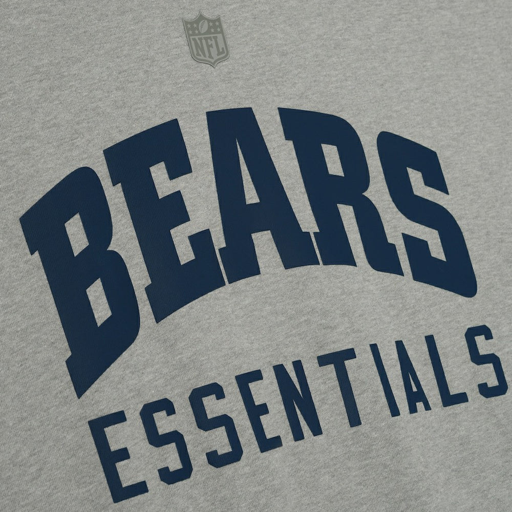 Chicago Bears Fear of God x NFL Unisex 3/4-Sleeve T-Shirt Heather Gray