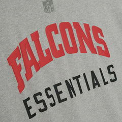 Atlanta Falcons Fear of God x NFL Unisex 3/4-Sleeve T-Shirt Heather Gray
