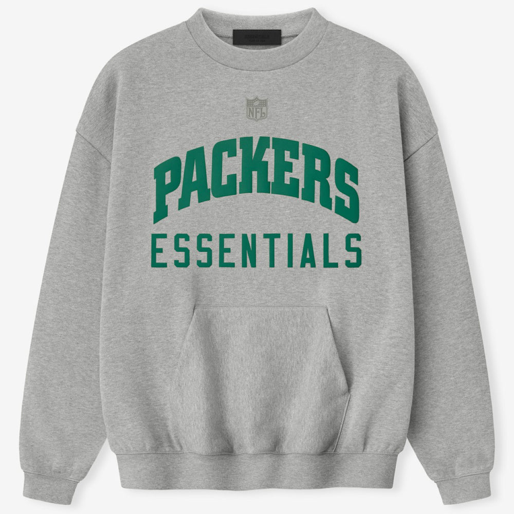 Green Bay Packers Fear of God x NFL Unisex Sport Sweatshirt Heather Gray