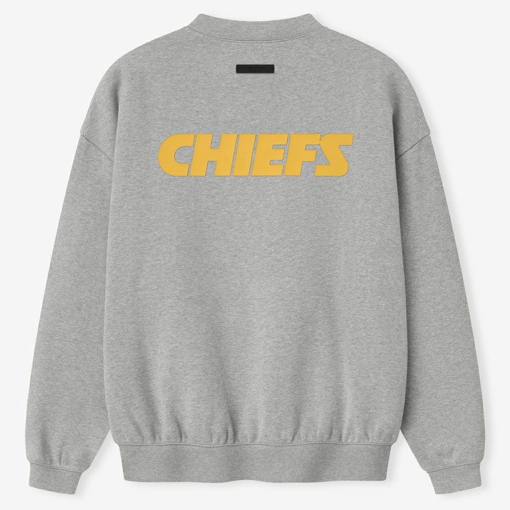 Kansas City Chiefs Fear of God x NFL Unisex Sport Sweatshirt Heather Gray