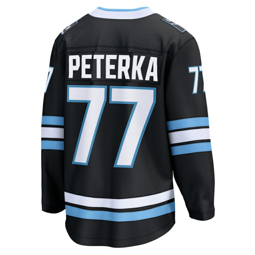 NHL JJ Peterka Utah Mammoth Fanatics Home Breakaway Jersey - Black