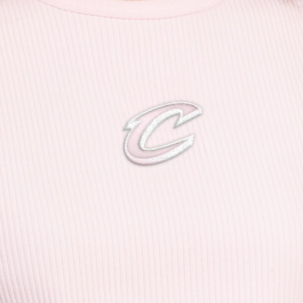 Cleveland Cavaliers Starter Women's Pastel Ribbed Tank Top Pink