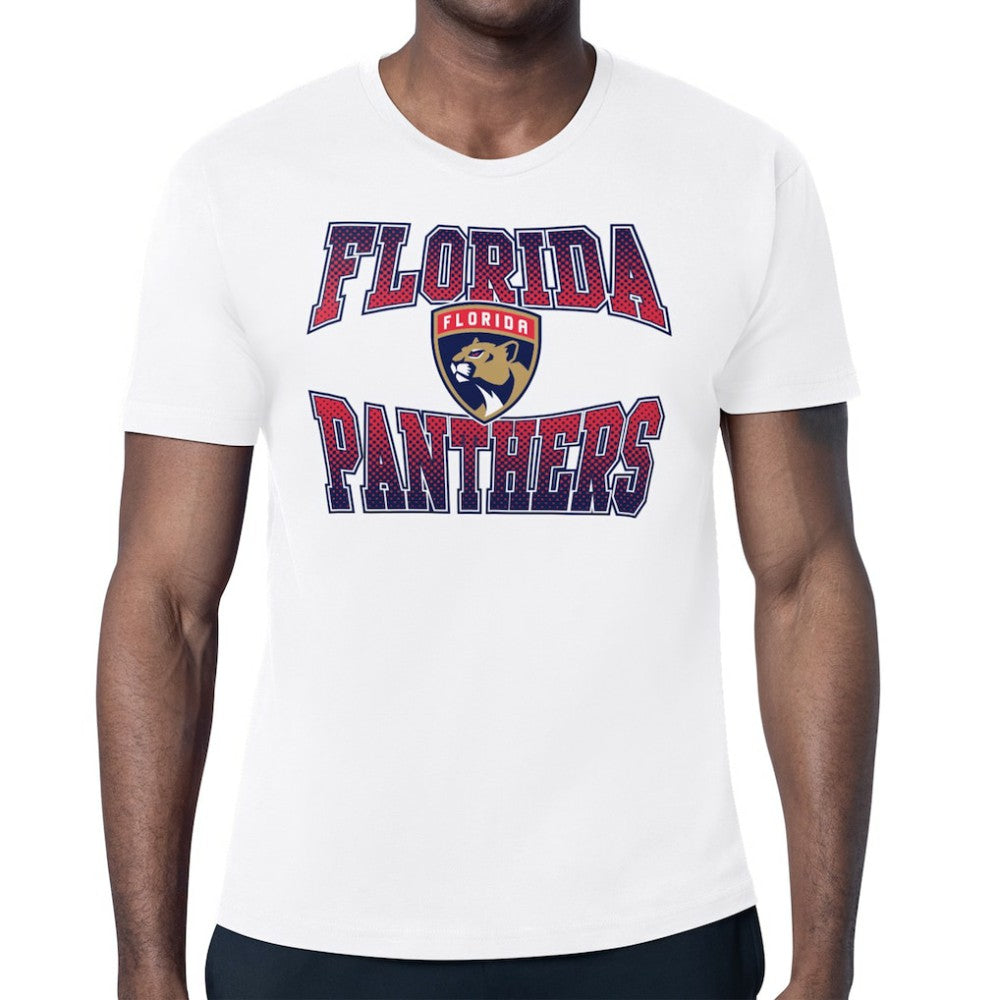 NHL Florida Panthers Starter Comic Style Team Graphic T-Shirt - White