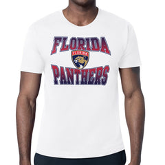 NHL Florida Panthers Starter Comic Style Team Graphic T-Shirt - White