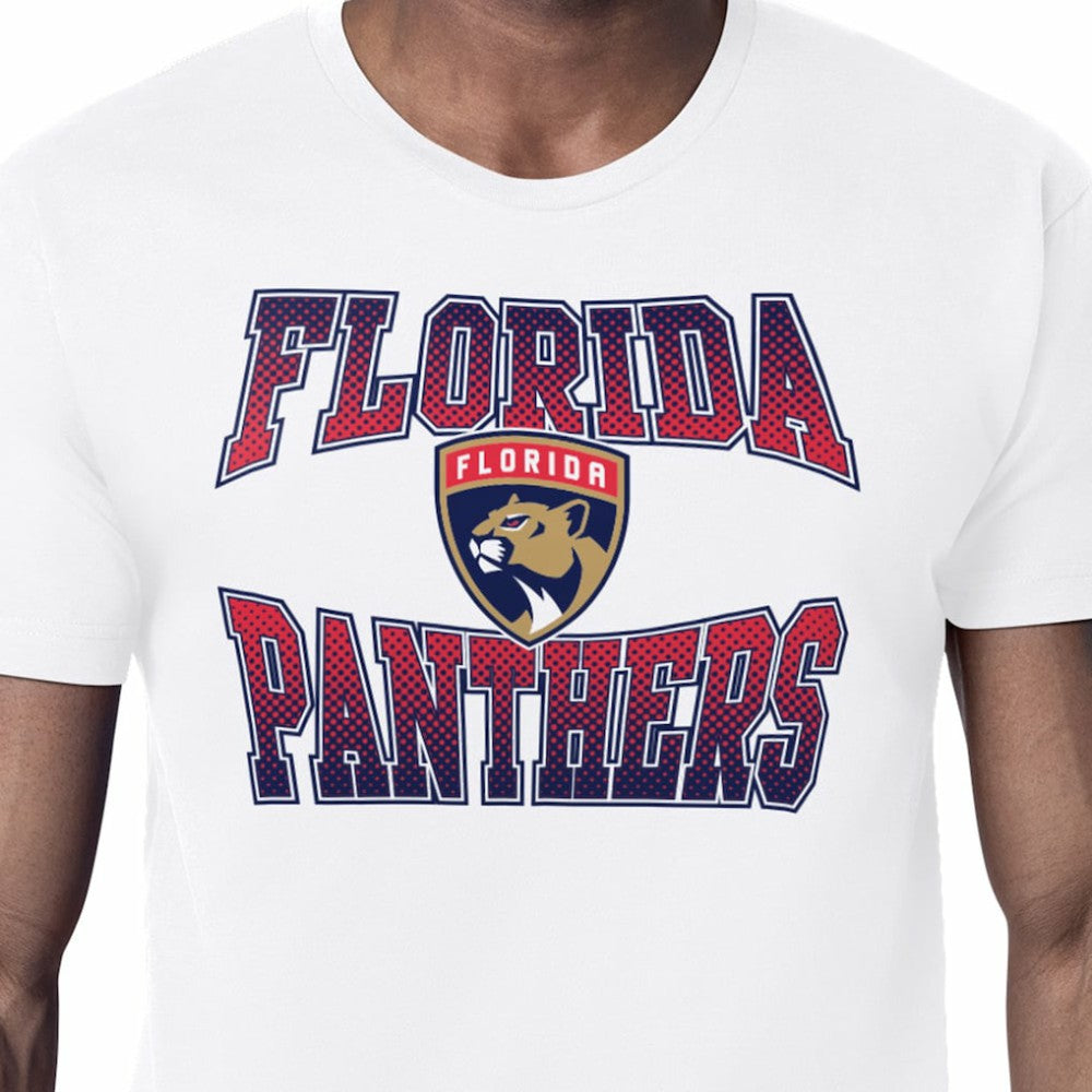 NHL Florida Panthers Starter Comic Style Team Graphic T-Shirt - White