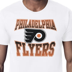 NHL Philadelphia Flyers Starter Comic Style Team Graphic T-Shirt - White