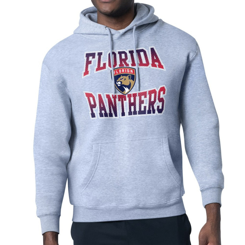 NHL Florida Panthers Starter Comic Style Team Graphic Hoodie - Gray