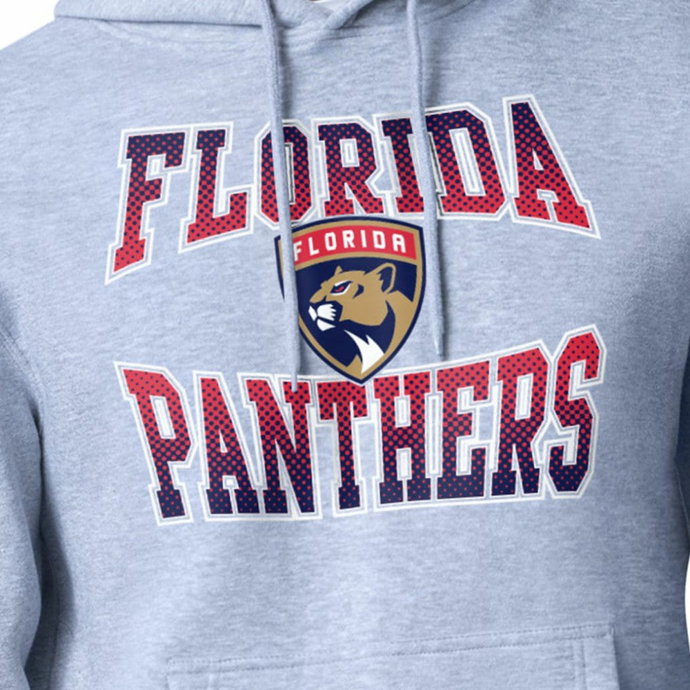 NHL Florida Panthers Starter Comic Style Team Graphic Hoodie - Gray