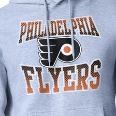 NHL Philadelphia Flyers Starter Comic Style Team Graphic Hoodie - Gray
