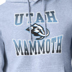 NHL Utah Mammoth Starter Comic Style Team Graphic Hoodie - Gray