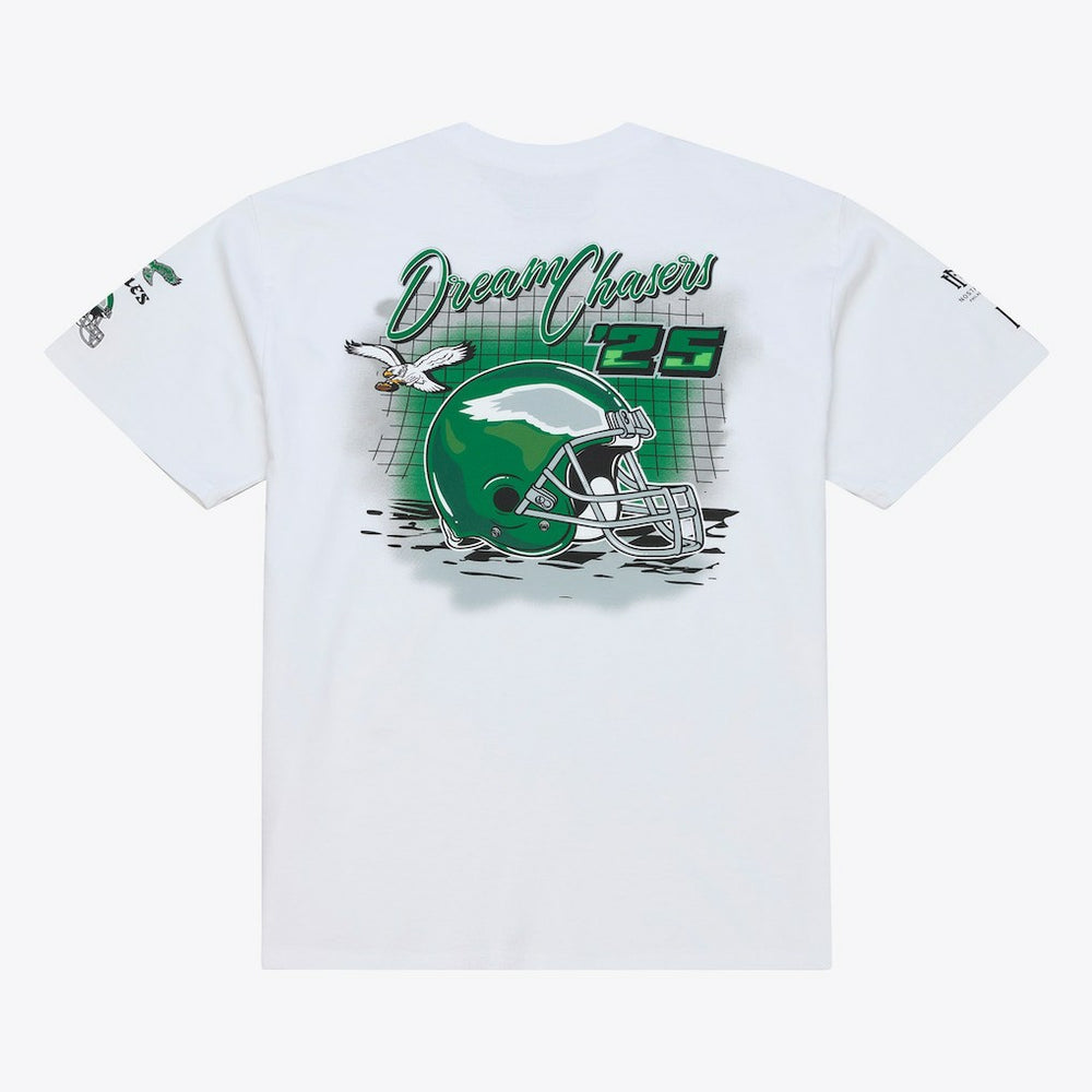 Philadelphia Eagles Dream Chasers Champions T-Shirt White