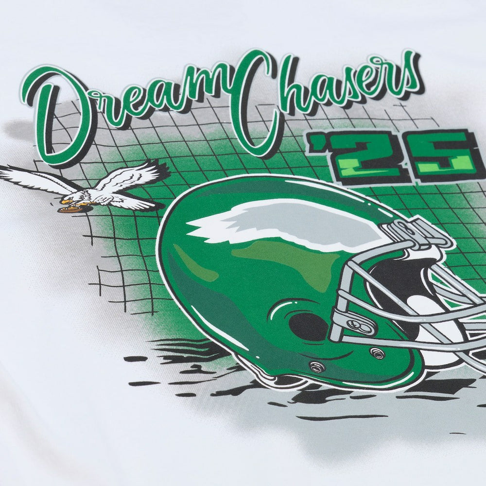 Philadelphia Eagles Dream Chasers Champions T-Shirt White