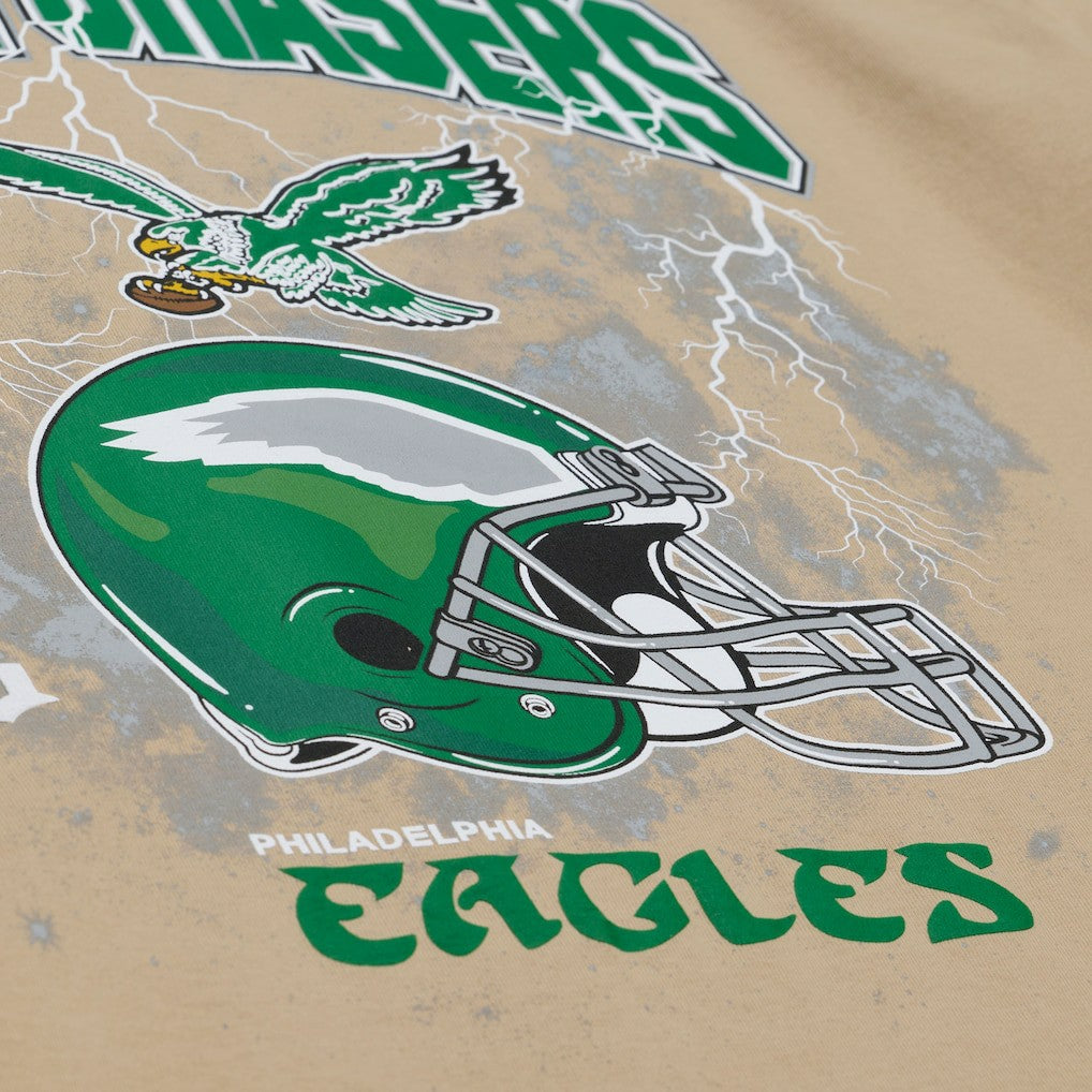 Philadelphia Eagles Dream Chasers Rings T-Shirt Khaki