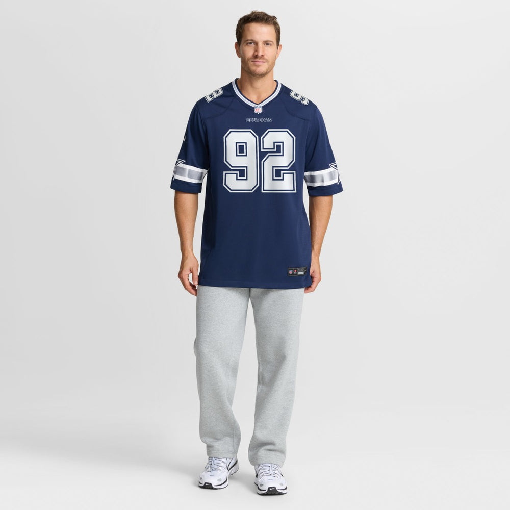 Quinnen Williams Dallas Cowboys Team Game Jersey Navy