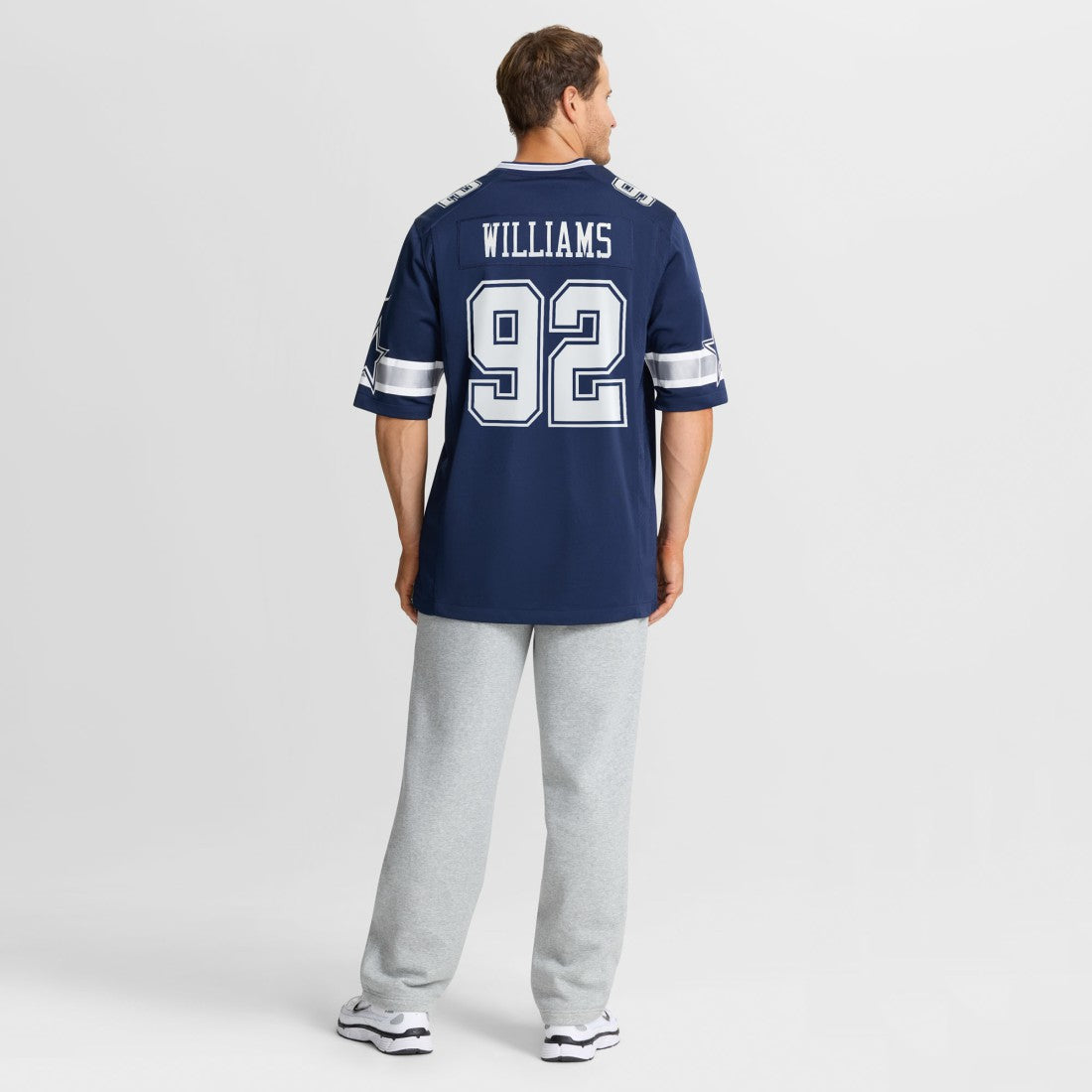 Quinnen Williams Dallas Cowboys Team Game Jersey Navy