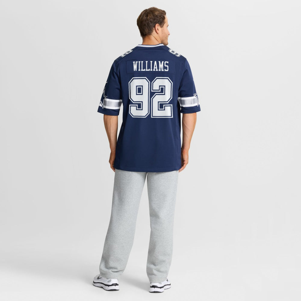 Quinnen Williams Dallas Cowboys Team Game Jersey Navy