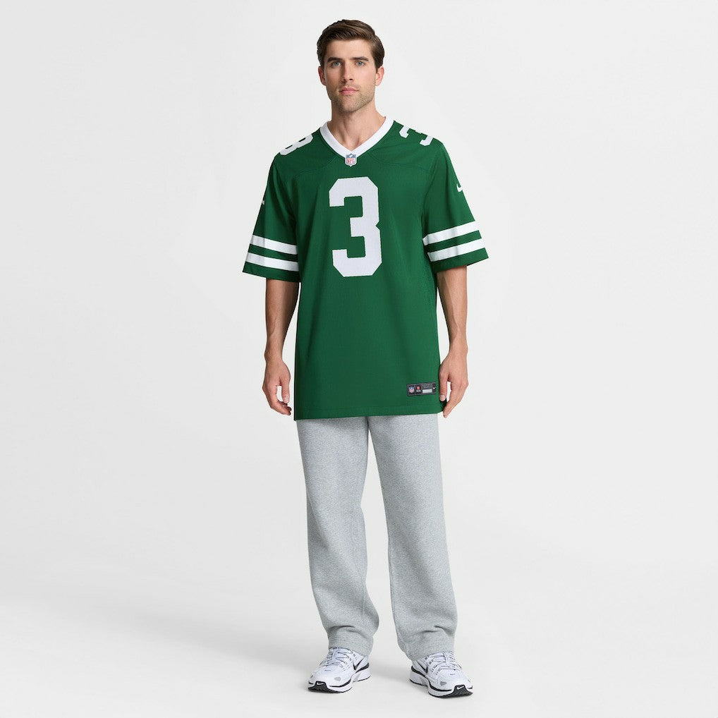John Metchie III New York Jets Team Game Jersey Legacy Green