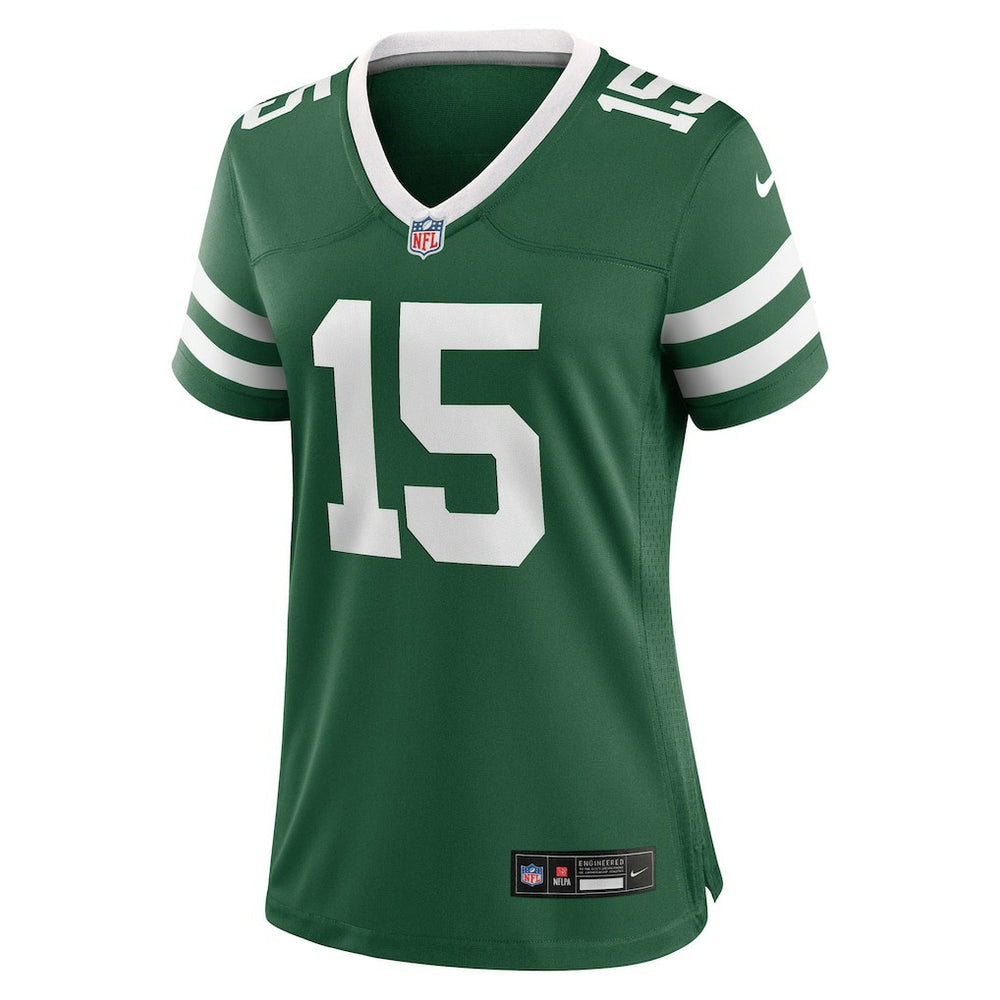Adonai Mitchell New York Jets Women's Team Game Jersey Legacy Green