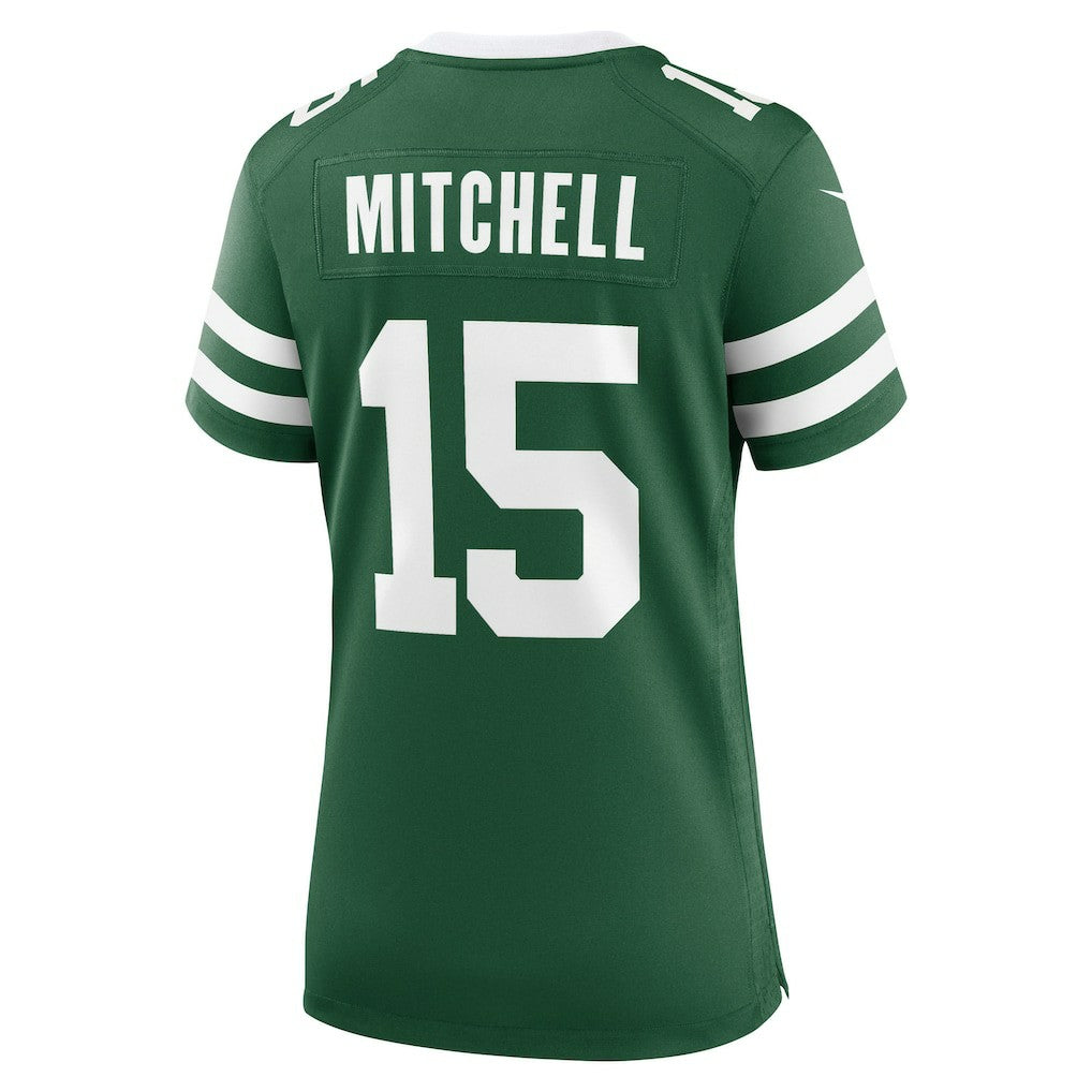 Adonai Mitchell New York Jets Women's Team Game Jersey Legacy Green