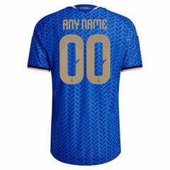 Italy National Team FIFA x World Cup 2026 Home On Field Custom Jersey Blue