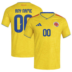 Colombia National Team FIFA x World Cup 2026 Home Replica Custom Jersey Yellow