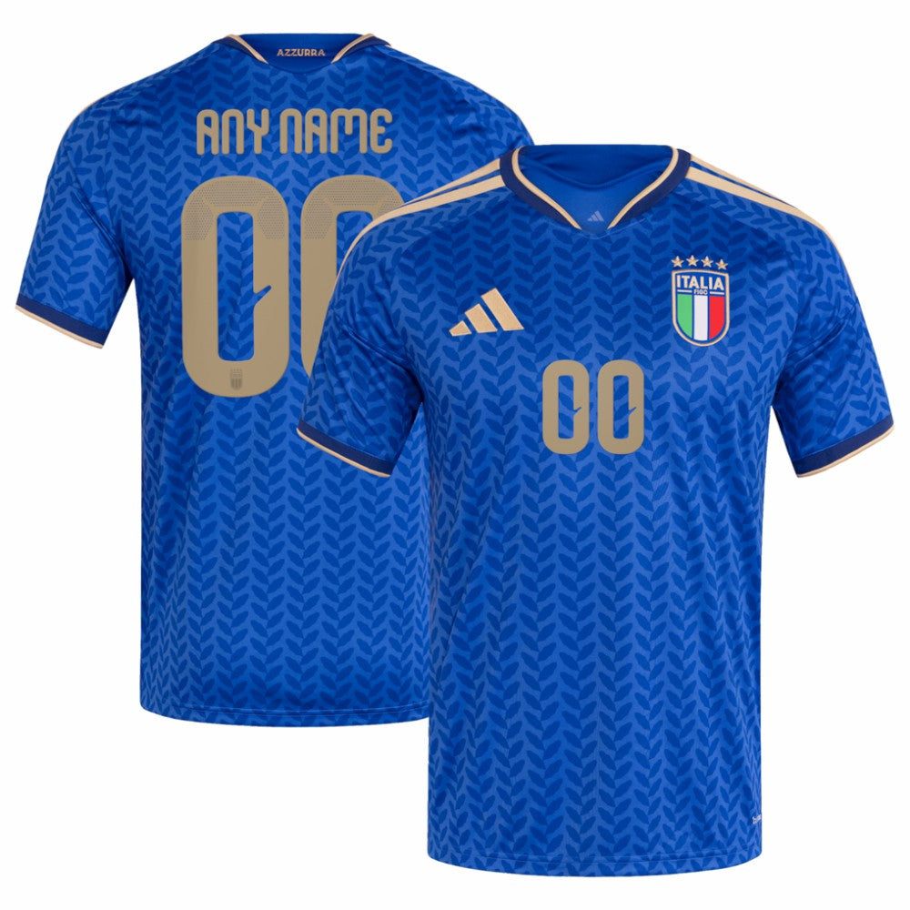Italy National Team FIFA x World Cup 2026 Home Replica Custom Jersey Blue