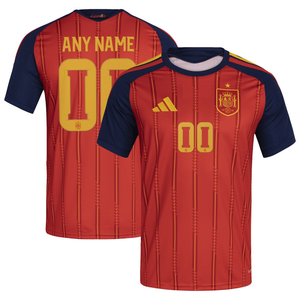 Spain National Team FIFA x World Cup 2026 Home Replica Custom Jersey Red sale