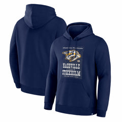 NHL Nashville Predators 2025 NHL Global Series Hometown To Stockholm Legacy Hoodie - Navy