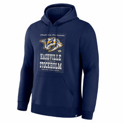 NHL Nashville Predators 2025 NHL Global Series Hometown To Stockholm Legacy Hoodie - Navy