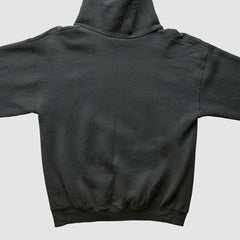 Pittsburgh Steelers 90s Hooded Pullover Sweatshirt Black Vintage