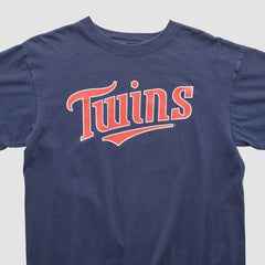 Minnesota Twins Majestic 2000s T-shirt - Navy - M by Fanatics Real Vintage T-shirts