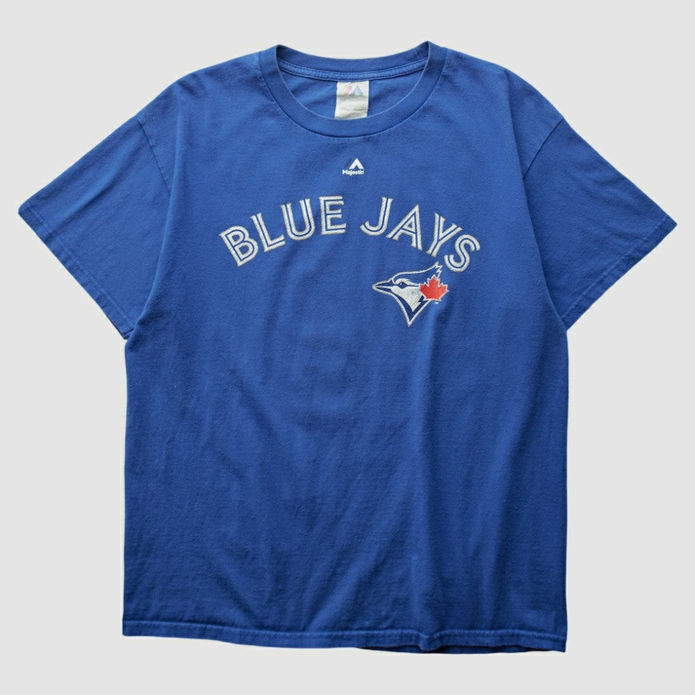 Toronto Blue Jays Majestic 2000s T-shirt - Blue - S by Fanatics Real Vintage T-shirts