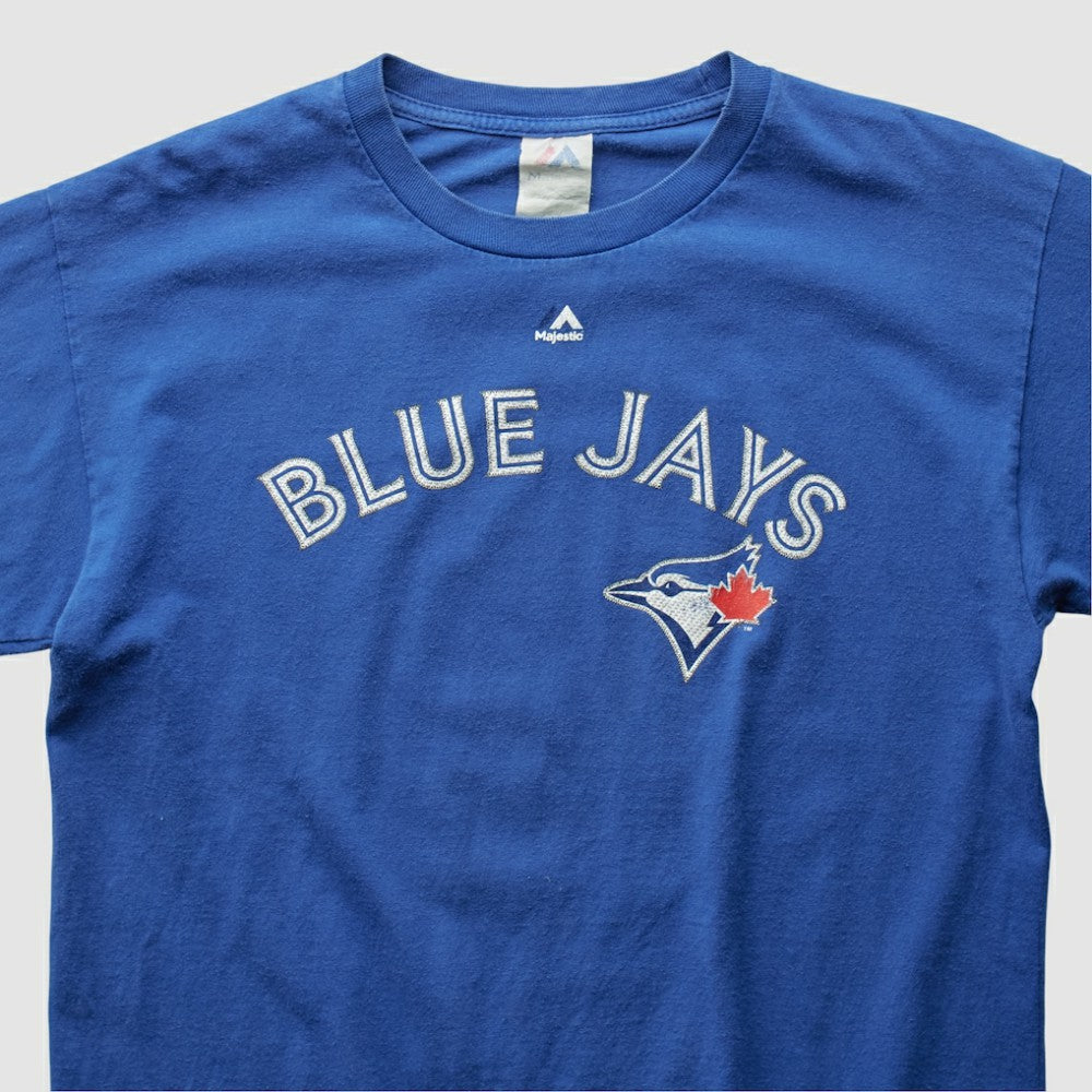 Toronto Blue Jays Majestic 2000s T-shirt - Blue - S by Fanatics Real Vintage T-shirts