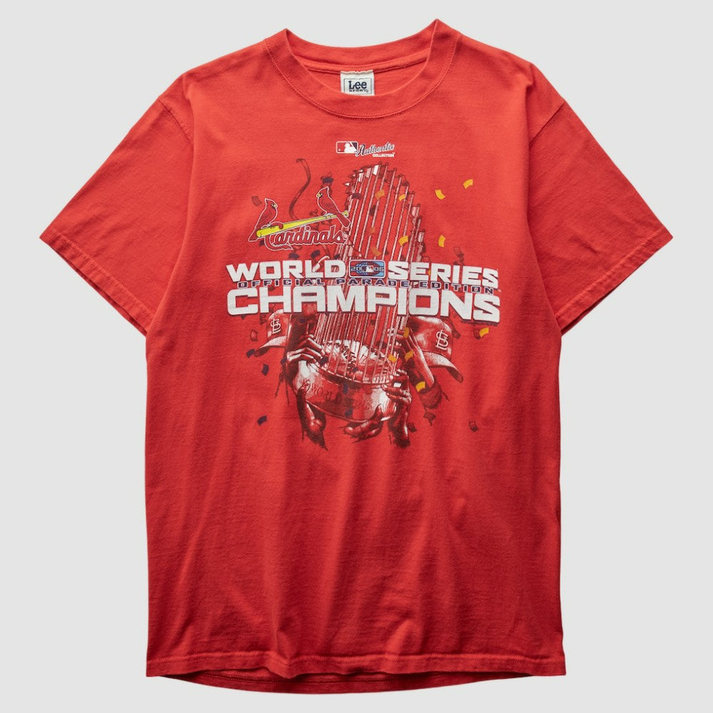 St. Louis Cardinals Lee Apparel 2006 T-shirt - Red - S by Fanatics Real Vintage T-shirts