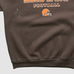 Cleveland Browns NFL 2000s Pullover Sweatshirt Brown Vintage