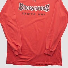 Tampa Bay Buccaneers NFL 2000s Long Sleeve T-shirt Red Vintage