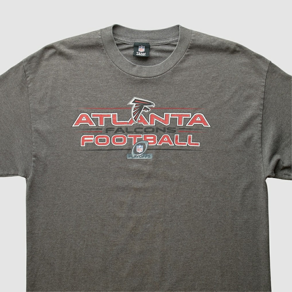 Atlanta Falcons NFL 2010s T-shirt Dark Heather Gray Vintage