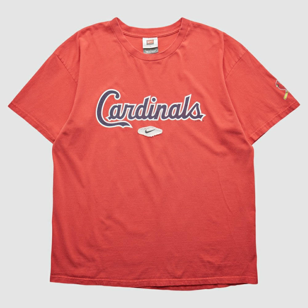 St. Louis Cardinals Nike 2000s T-shirt - Red - S by Fanatics Real Vintage T-shirts