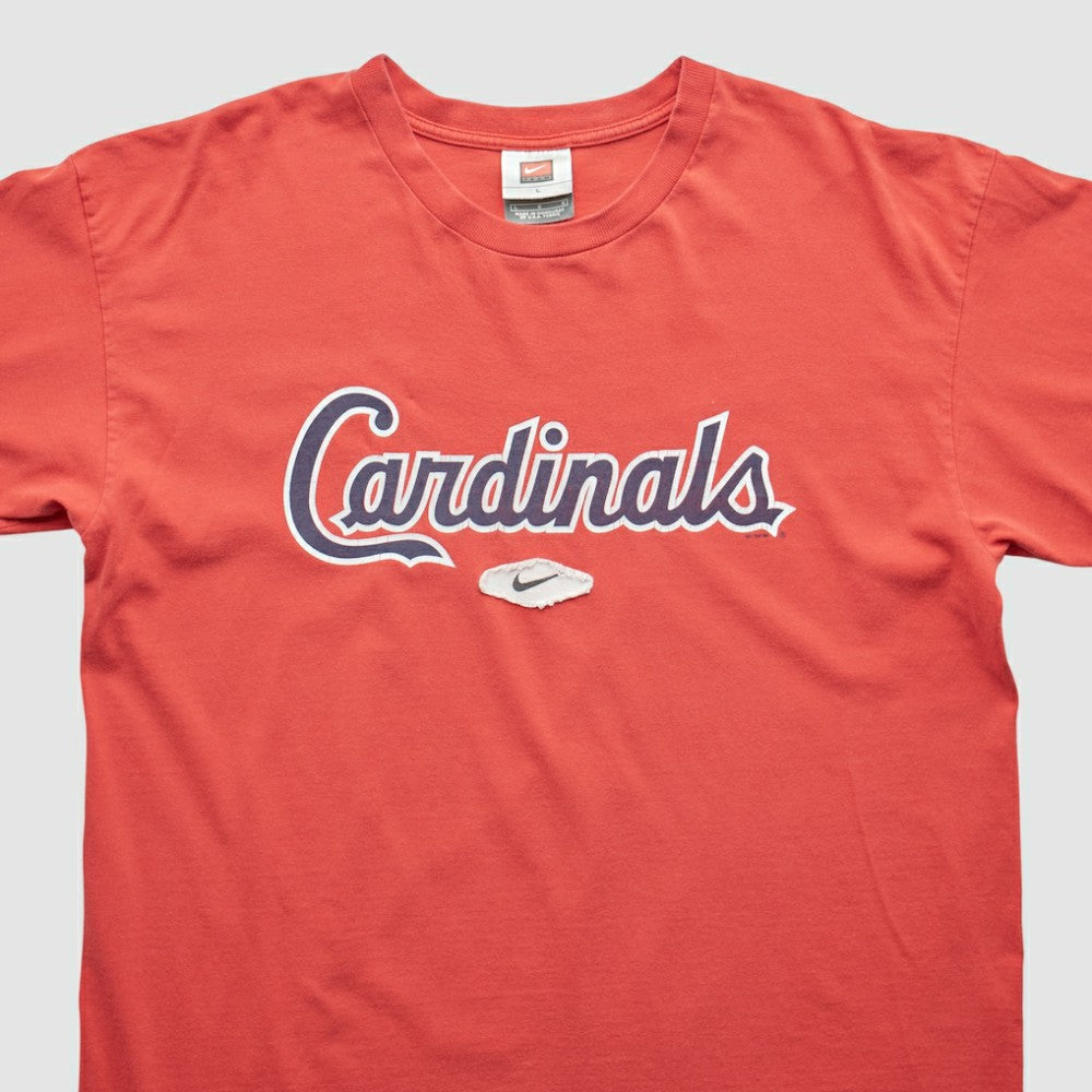St. Louis Cardinals Nike 2000s T-shirt - Red - S by Fanatics Real Vintage T-shirts