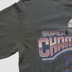 New York Giants 2012 Long Sleeve T-shirt Black Vintage