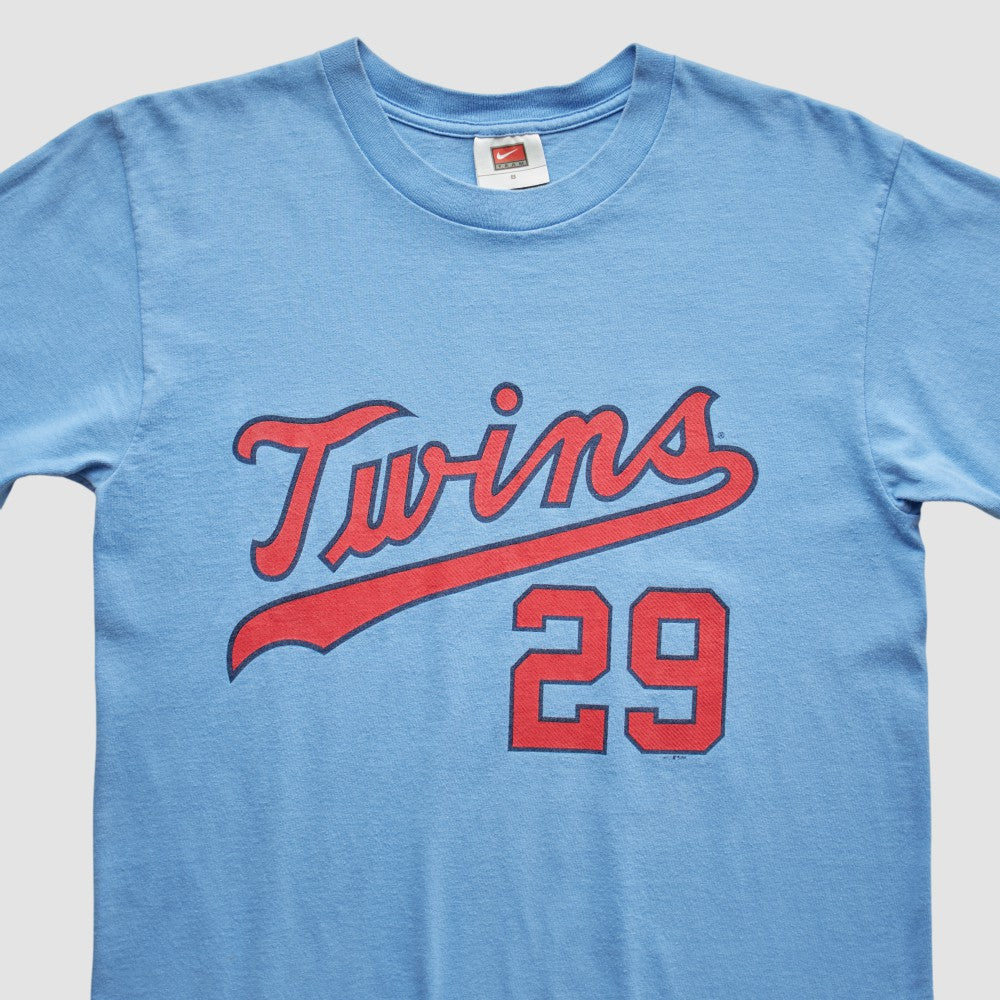 Minnesota Twins Nike 2000s T-shirt - Light Blue - S by Fanatics Real Vintage T-shirts