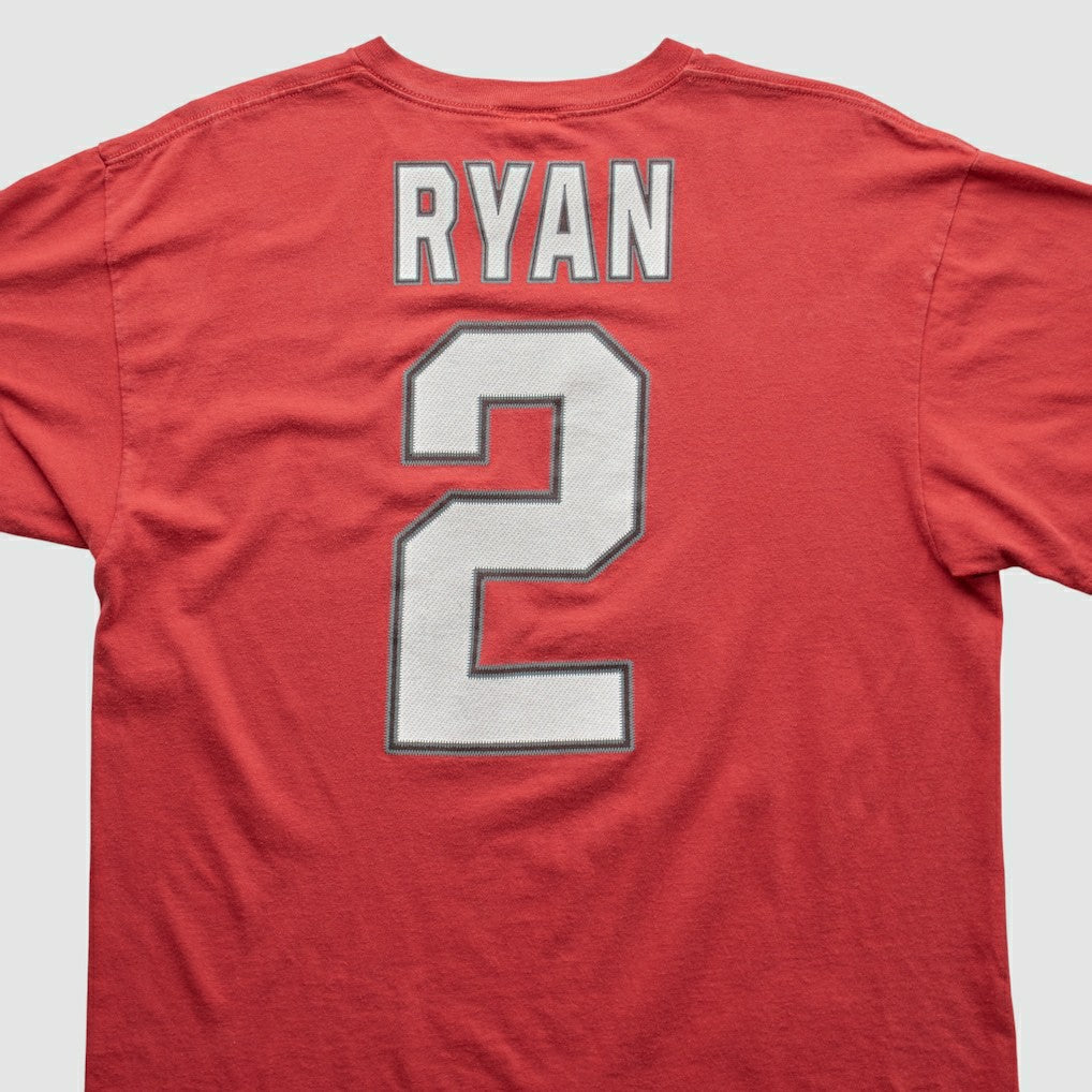 Atlanta Falcons NFL 2010s T-shirt Red Vintage