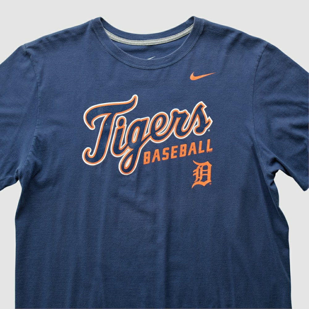 Detroit Tigers Nike 2010s T-shirt - Navy - M by Fanatics Real Vintage T-shirts