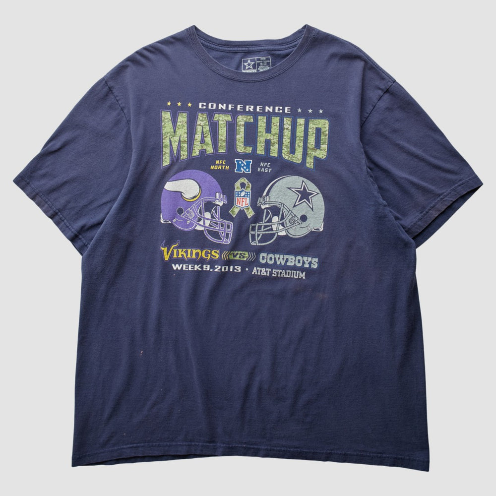 Dallas Cowboys Team Edition Apparel 2013 T-shirt Navy Vintage